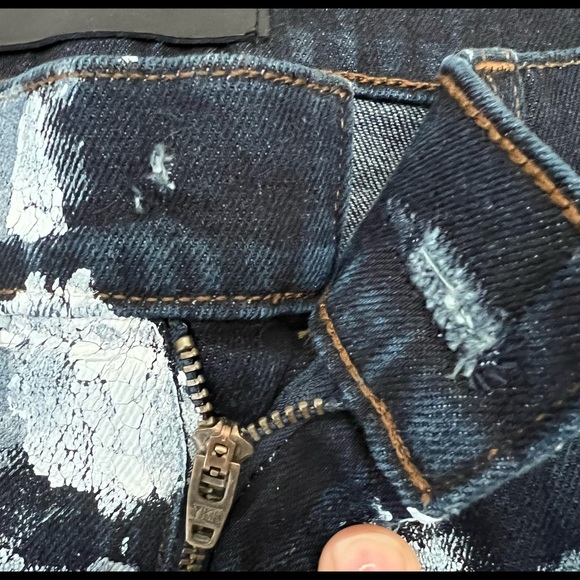 J Brand Slim Jeans Dark Navy/Classic Wash - Picture 3 of 6